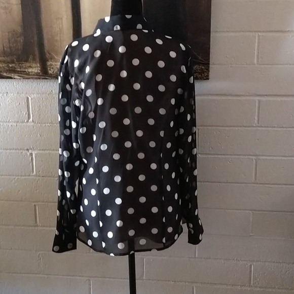 Guess classy polka-dot button up shirt - Picture 4 of 6